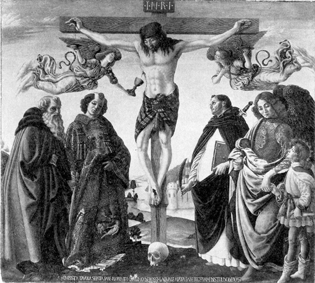 MT_153_JOOMLA_Crucifixion with SS Anthony Abbot_ Lawrence_ Peter Martyr_Tobias and the Angel